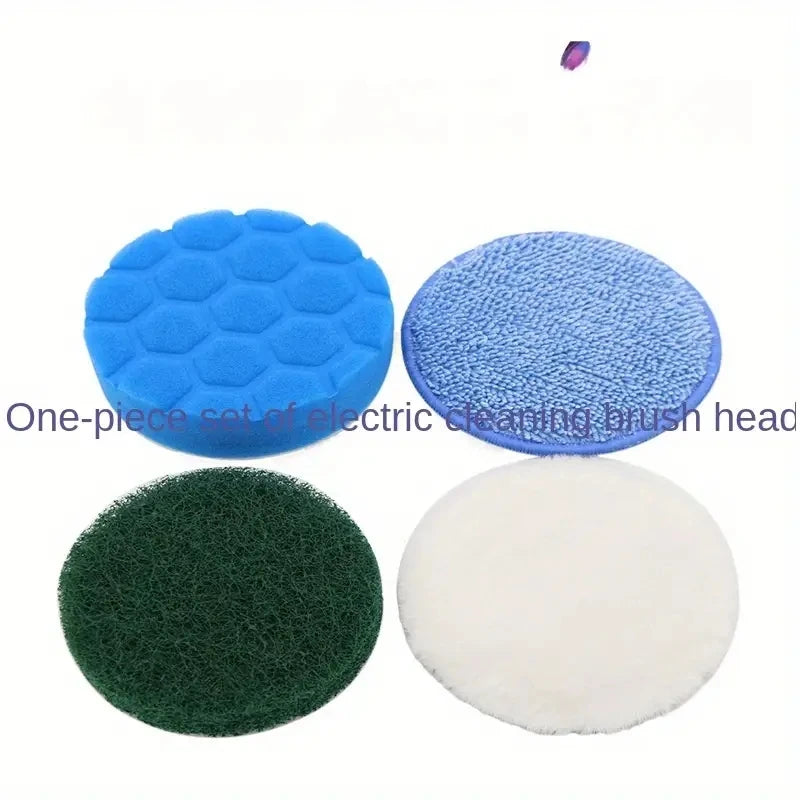 8PCS Replaceable Brush Heads Accessory Kit, Suitable for Electric Rotary Scrubbers, Cleaning Accessories, Supplies