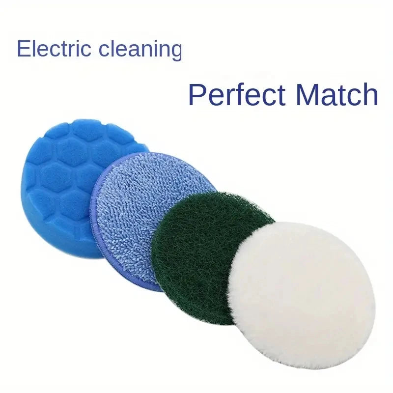8PCS Replaceable Brush Heads Accessory Kit, Suitable for Electric Rotary Scrubbers, Cleaning Accessories, Supplies